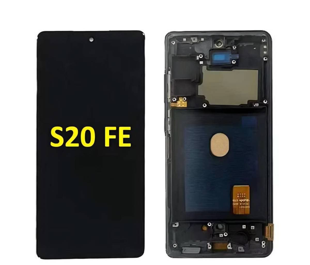 Samsung S20 Fe Oled screen with Frame - Supports fingerprint
